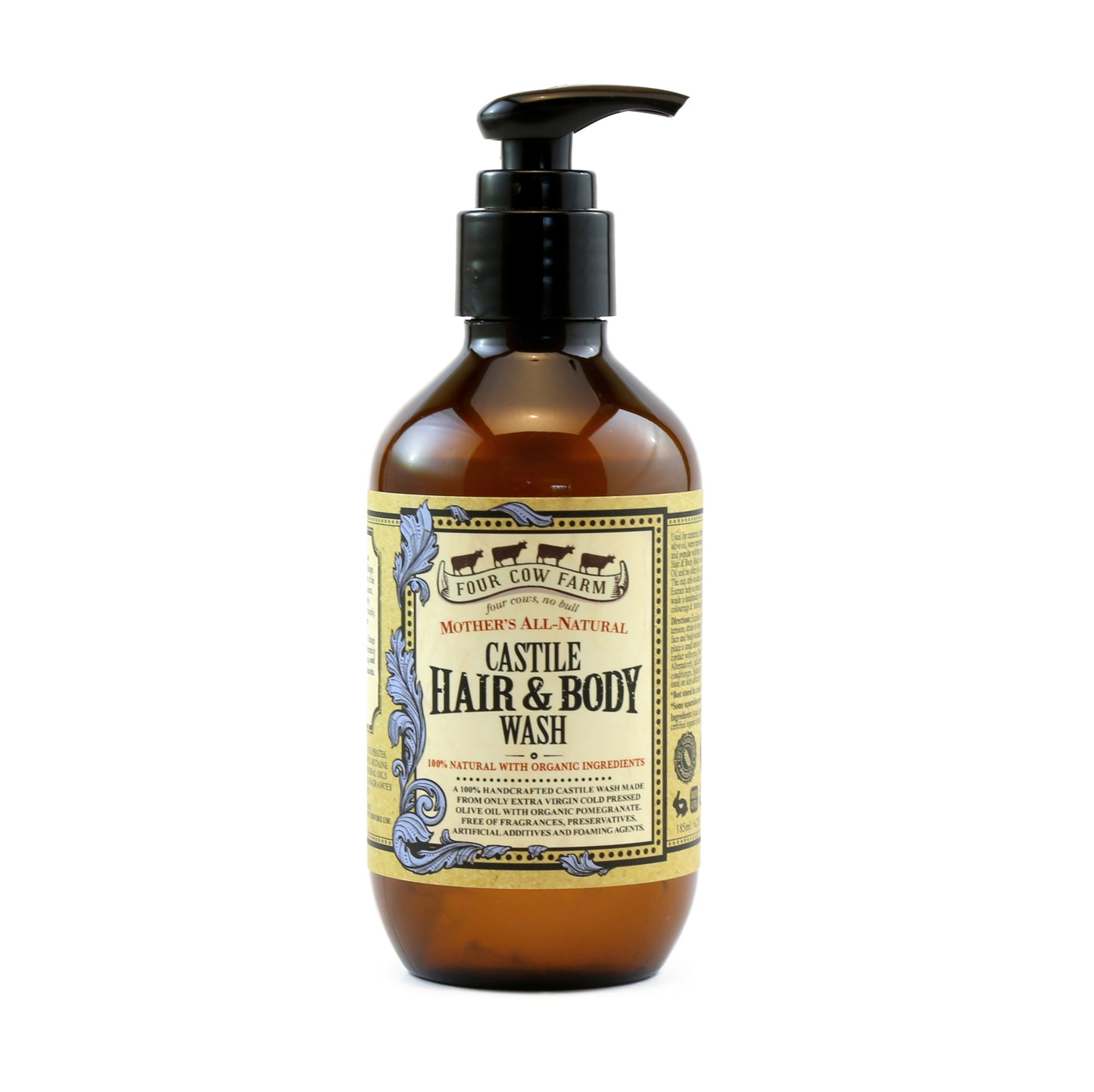 Mother’s All-Natural Castile Hair & Body Wash