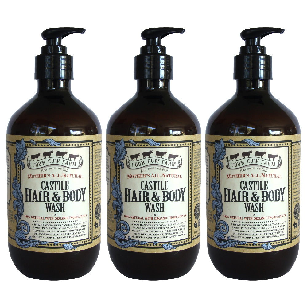 Mother’s All-Natural Castile Hair & Body Wash