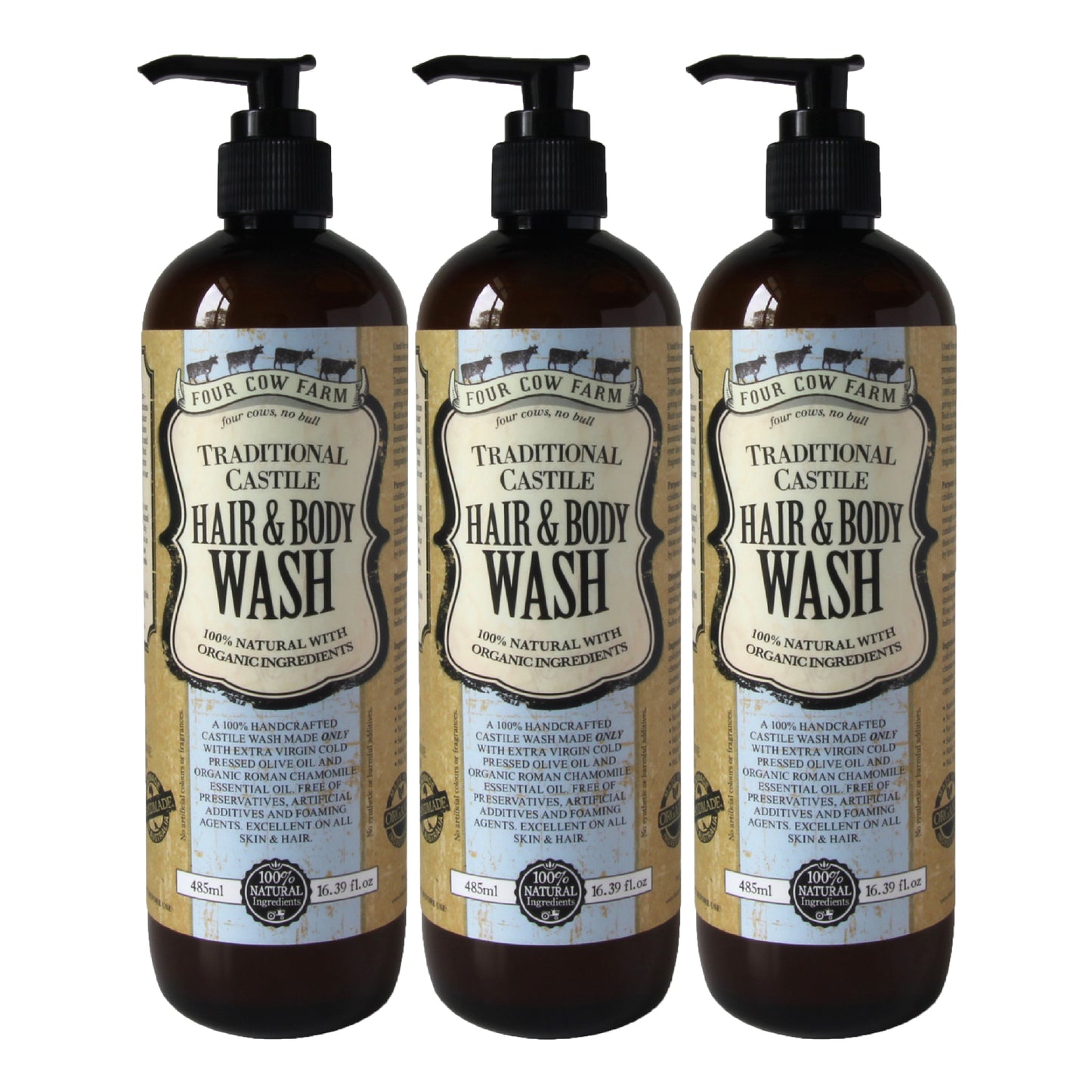 Traditional Castile Hair & Body Wash