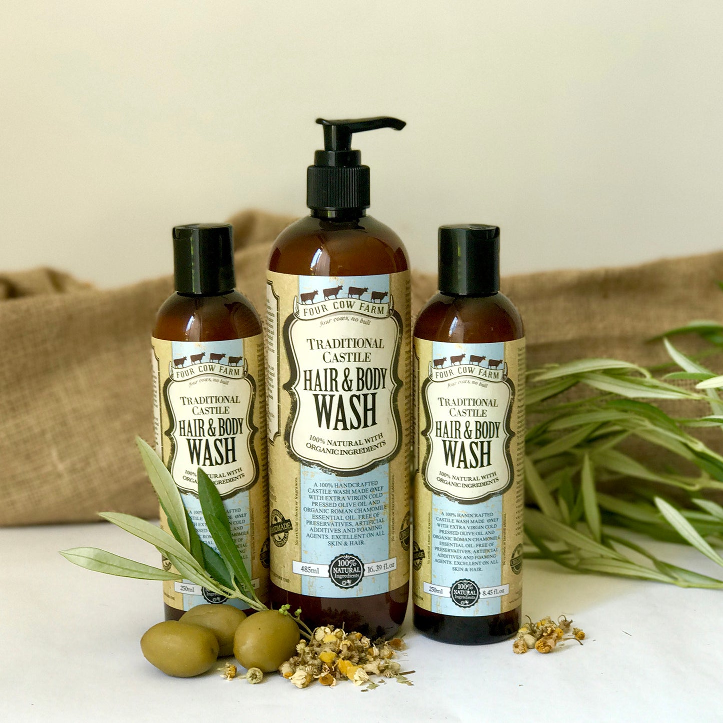 Traditional Castile Hair & Body Wash