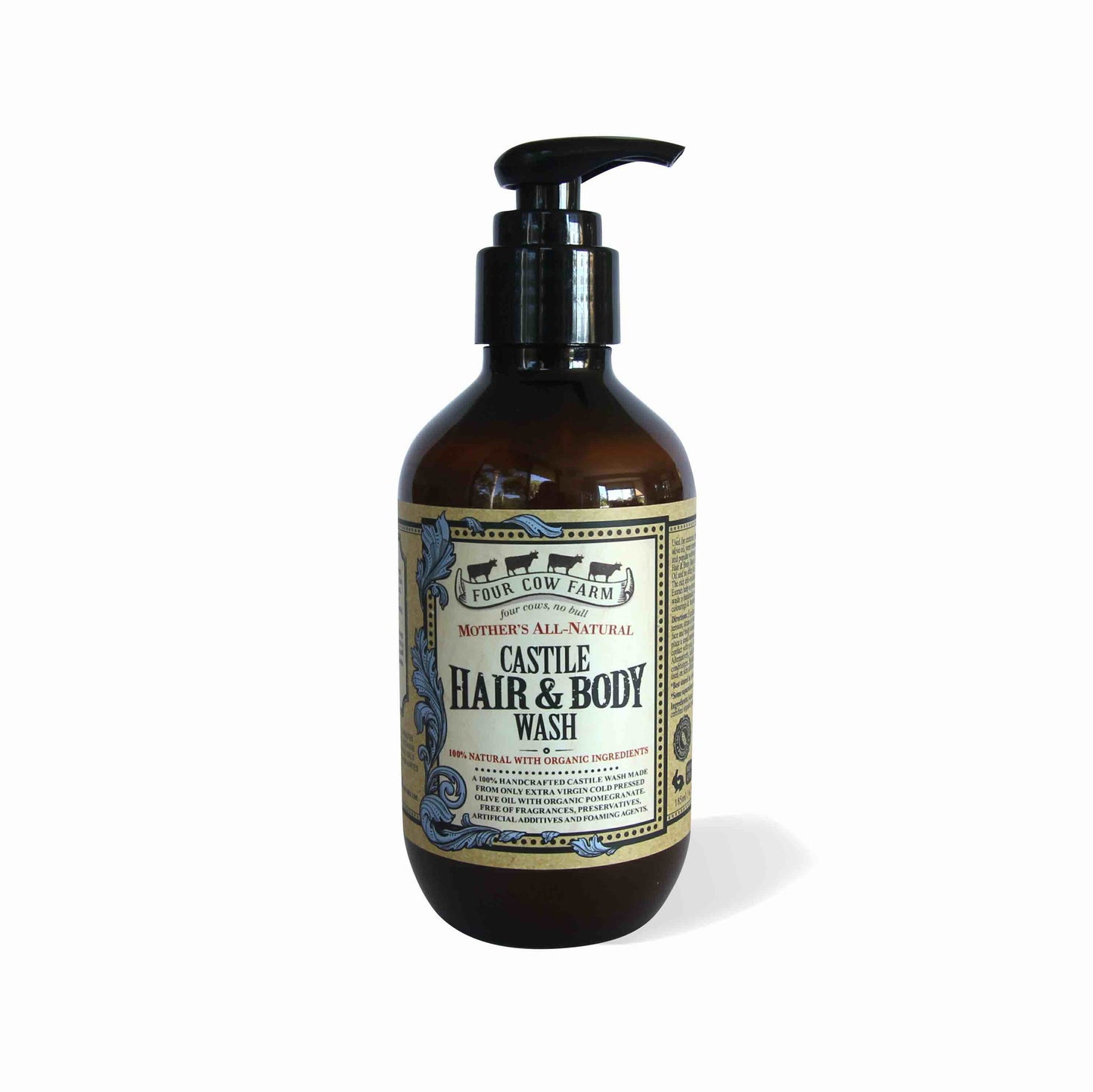 Mother’s All-Natural Castile Hair & Body Wash 185ml (Redemption)